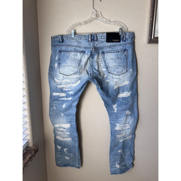 Cult of Individuality Rebel Straight Jeans Men’s 44x34 Japanese Denim - Picture 10 of 13